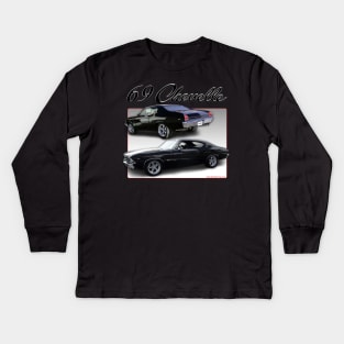 1969 Chevelle Kids Long Sleeve T-Shirt